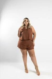 vestido macaquinho crepe calmaria milan