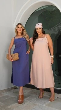 pre venda vestido midi pala divas
