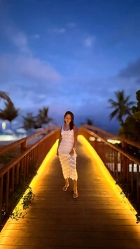 Vestido camada tricot planet