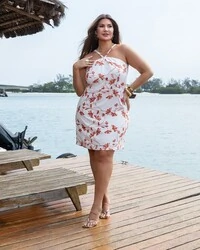 Pre venda vestido curto bordado linho e viscose mr fr