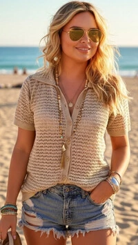 camisa tricot lisa modal planet