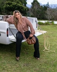 Pre venda blusa babados crepe mr fr