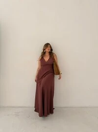 vestido longo darling hotpink