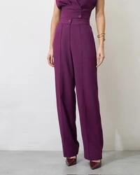 calca cleu alfaiataria viscose kayla