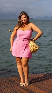 pre venda conjunto detalhe fivela rosa mr fr