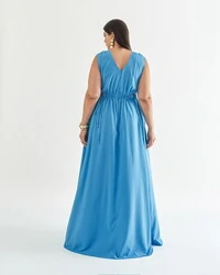 vestido longo belle trabalhado handmade quebela