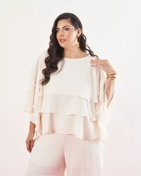 Blusa ariele crepe ggt jabour kayla