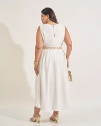 vestido decote quadrado kayla