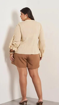 blusa sirah crepe jabour kayla