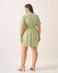 vestido brubs crepe assimetrico kayla