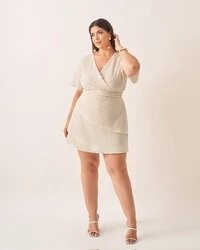 vestido brubs crepe assimetrico kayla