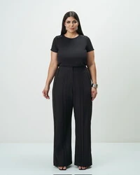 blusa canelada quebela