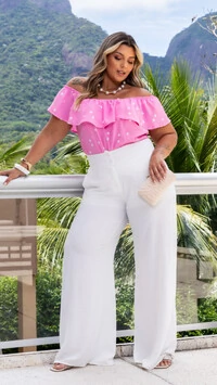 pre venda blusa cigana poa crepe duna mr fr