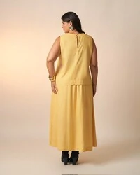 blusa viscose e linho clea kayla