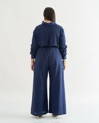 conjunto camisa e calca linho quebela