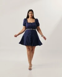 vestido lovely quebela
