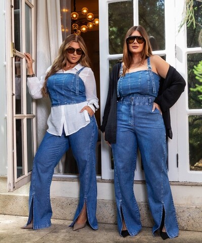 Foto Pre venda Cropped jeans fivelas mr fr