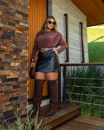 Foto pre venda blusa pala drapeada mr fr