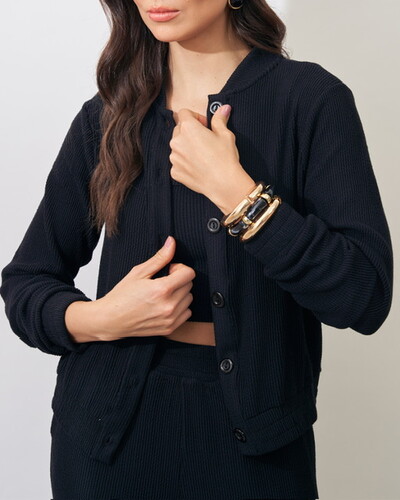 Foto jaqueta malha kayla olivia