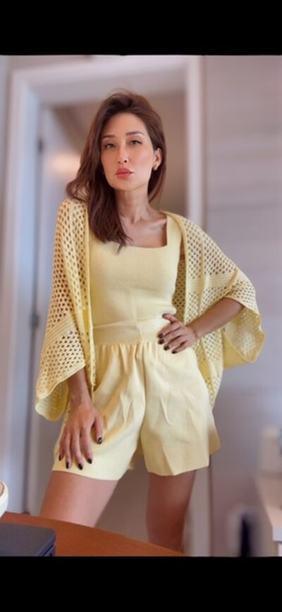 Foto Shorts modal tricot aurora planet