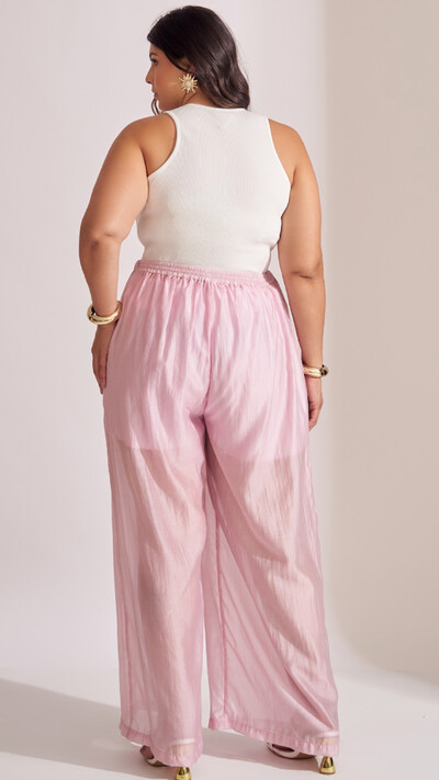 Fotocalca reta liocel forro de shorts collab kayla