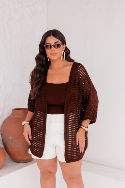 Foto Kimono tricot COLMEIA planet