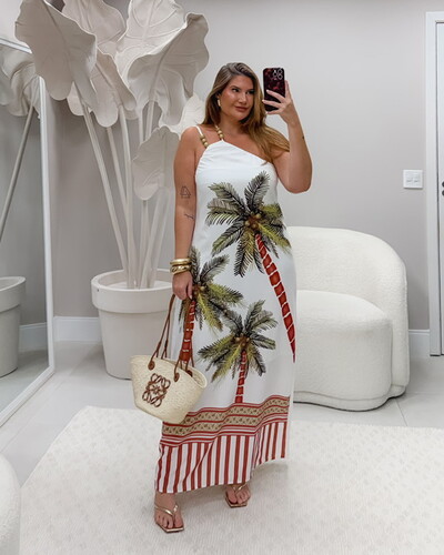 Foto Pre venda vestido longo salinas white duas