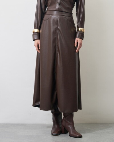 Fotocamisa courino com bolso over kayla