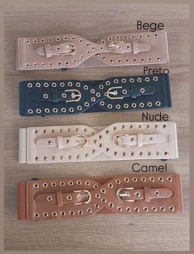 Foto Cinto ilhos 2 fivelas