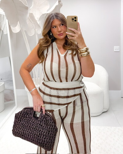 Fotoregata tricot listras planet