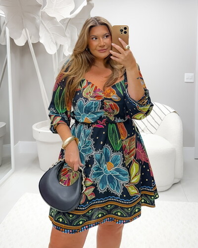 FotoVestido tati manga longa est libe