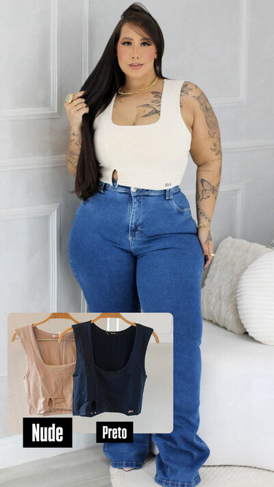 Foto cropped poliamida amni luana f