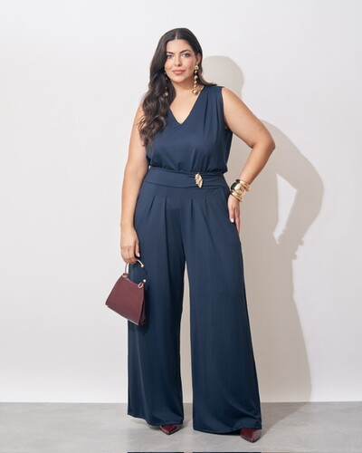 Foto calca poliamida com elastano andreza kayla