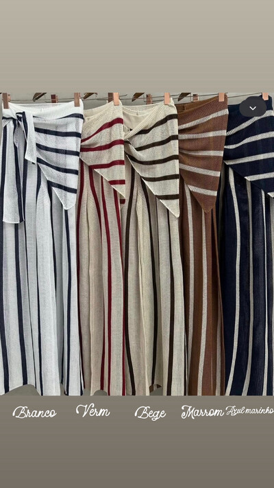 Foto Pre venda Calca tricot com forro e lenco planet