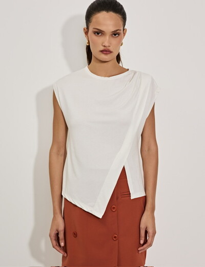 Foto Blusa fe em malha tricot kayla