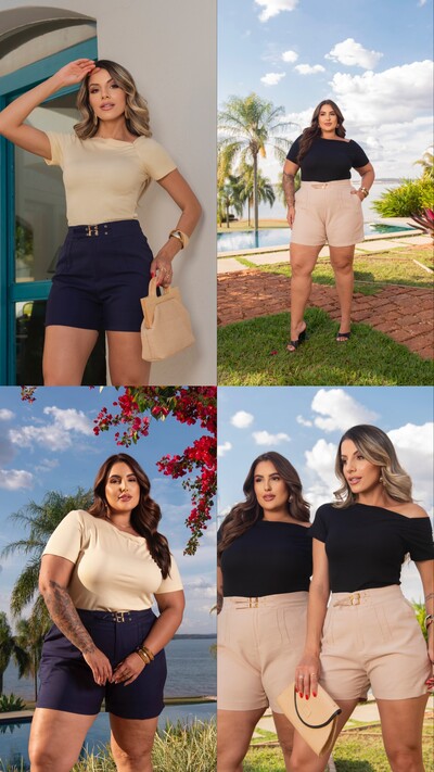 Foto pre venda blusa assimetrica malha divas