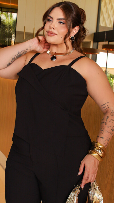 Fotopre venda conjunto transpassado mel e canela