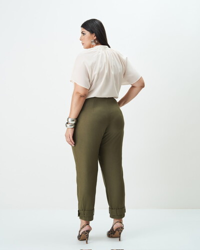 Fotocalca com pences viscolise e linho e algodao quebela