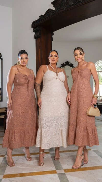 Fotopre venda vestido lasie midi com babado divas