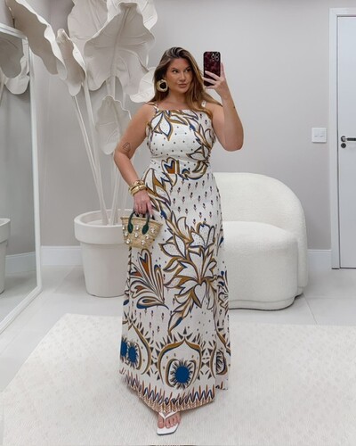 Foto Pre venda vestido naturale marianina