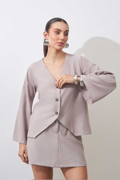 Foto blusa monet viscose com poliester kayla