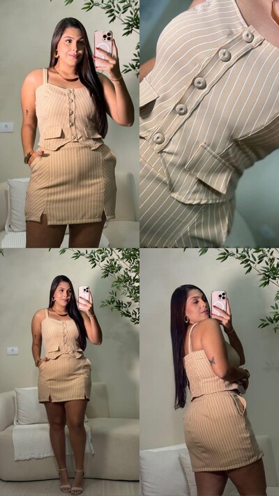 Foto Pre venda conjunto risca de giz bellah