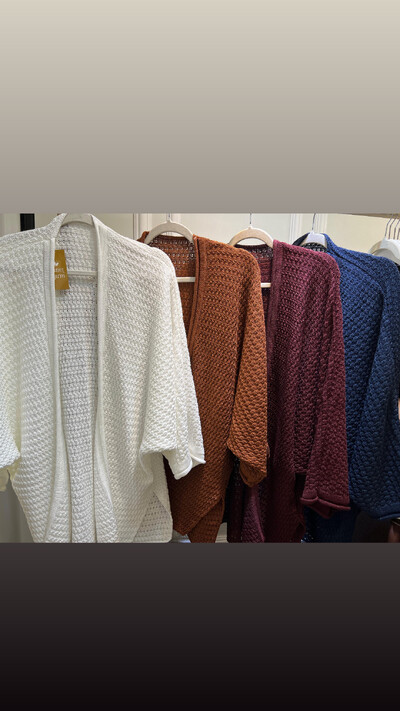 Foto kimono solo tricot acrilico planet