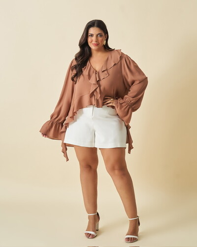 Foto blusa francis crepe ggt kayla
