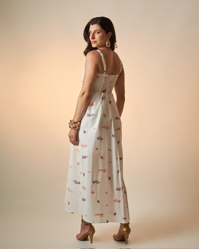 Fotovestido algodao com bordado faity kayla