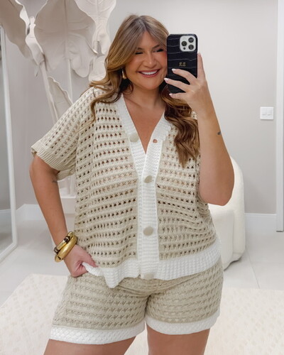 Fotoconjunto tricot detalhe lateral planet