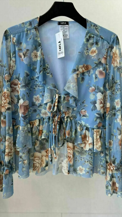 Foto Blusa tule estampa kayla