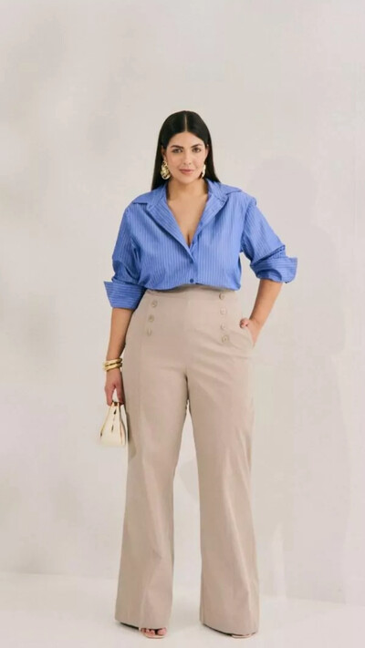 Foto camisa stripes algodao quebela