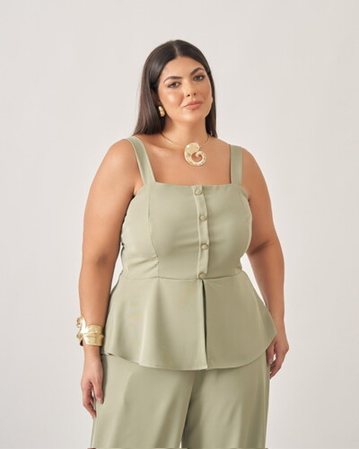 FotoBlusa regata alfaiataria pepi kayla