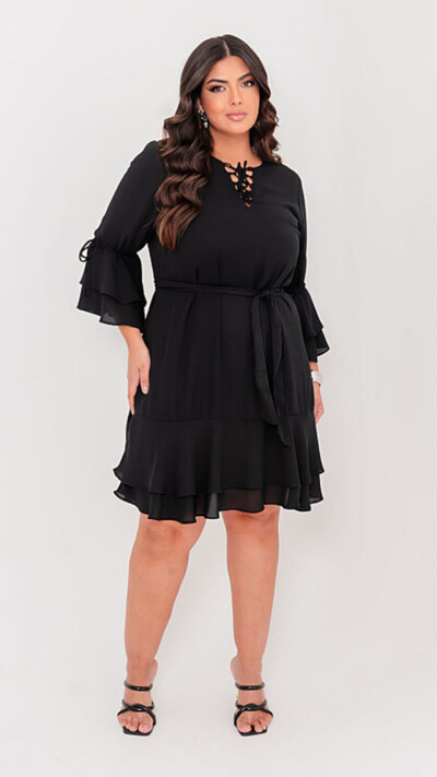 Foto Vestido alice babados predil